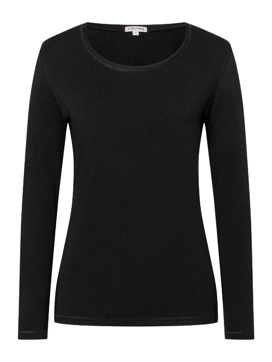TIMEZONE BASIC LONGSLEEVE T-SHIRT M/L DONNA