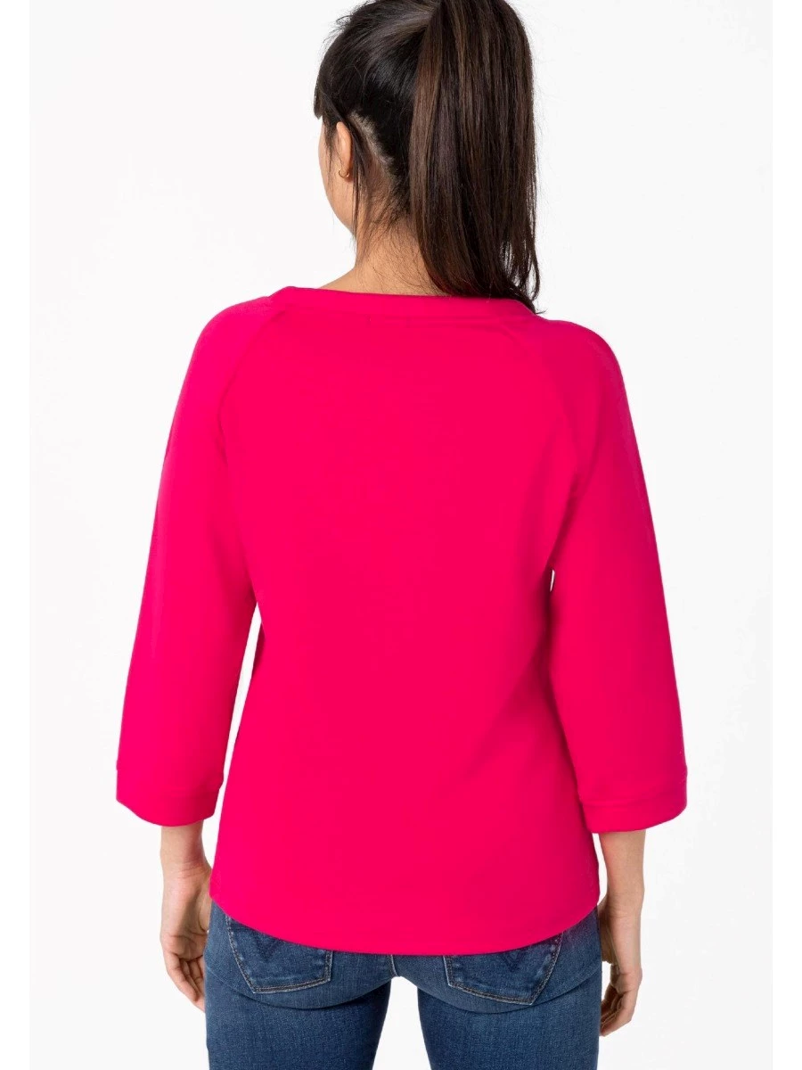 TIMEZONE RAGLAN 3/4 FELPA DONNA