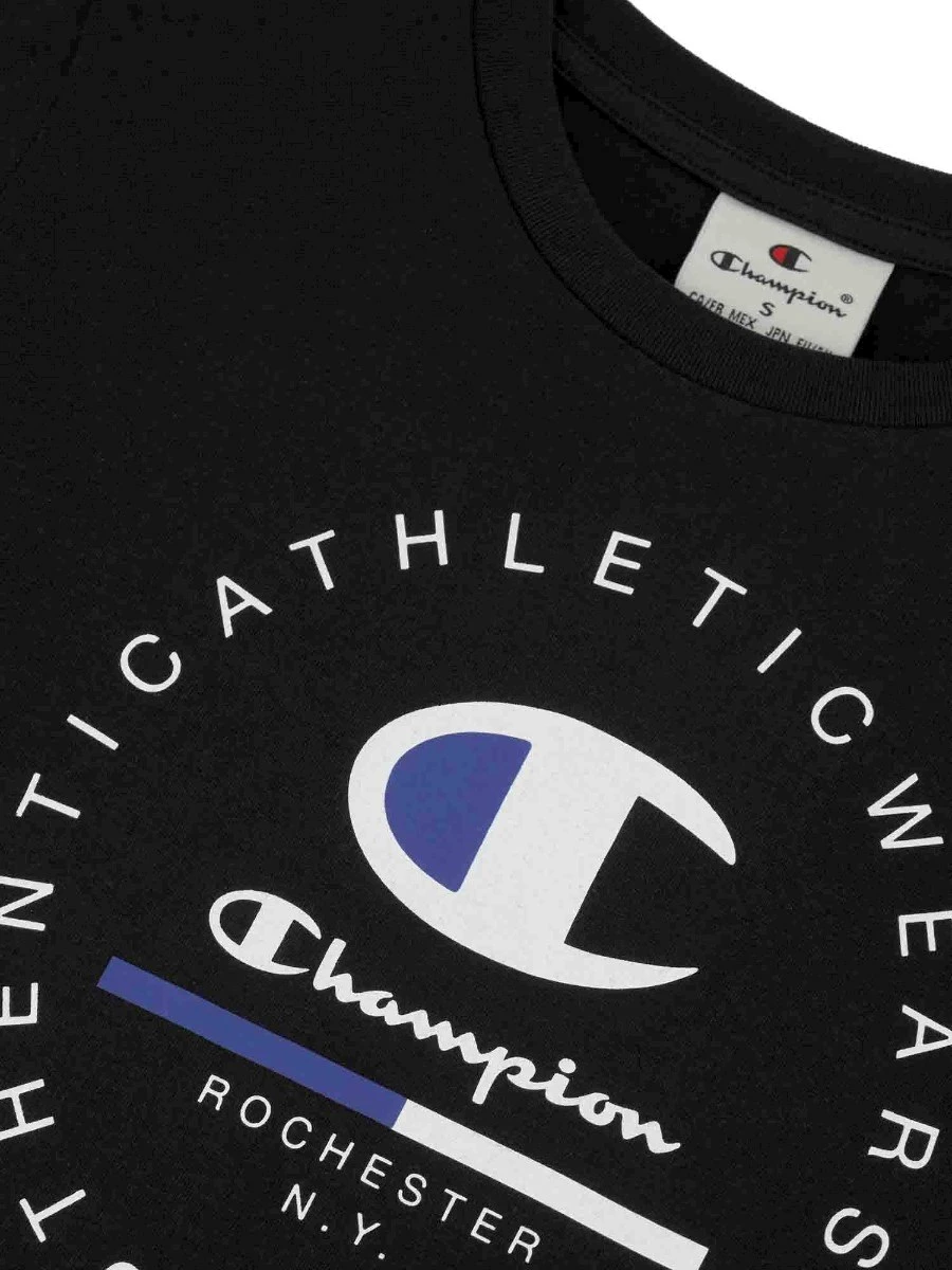 CHAMPION LONG SLEEVE CREWNECK T-SHIRT M/L BAMBINO