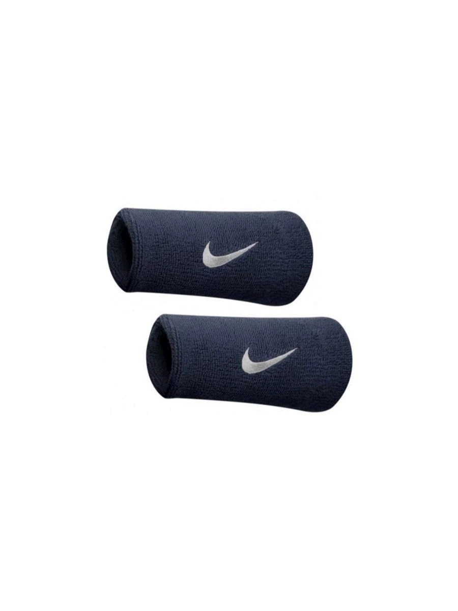 NIKE SWOOSH DW WRISTBANDS OB/WH