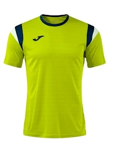 T-SHIRT TENNIS JOMA TERRA SHORT SLEEVE LIME DARK NAVY