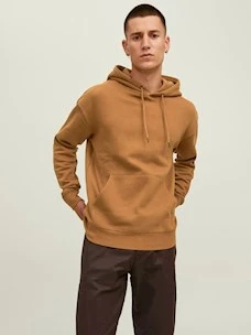 FELPA UOMO JACK & JONES JJESTAR BASIC SWEAT HOOD