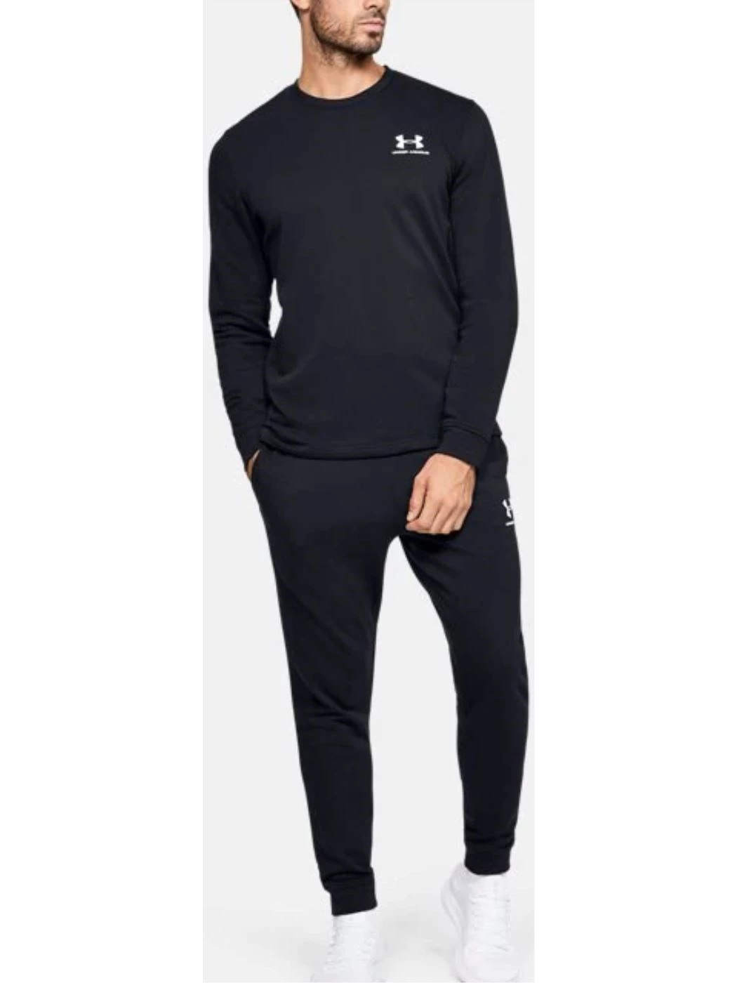 FELPA UOMO UNDER ARMOUR SPORTSTYLE TERRY LOGO CREW