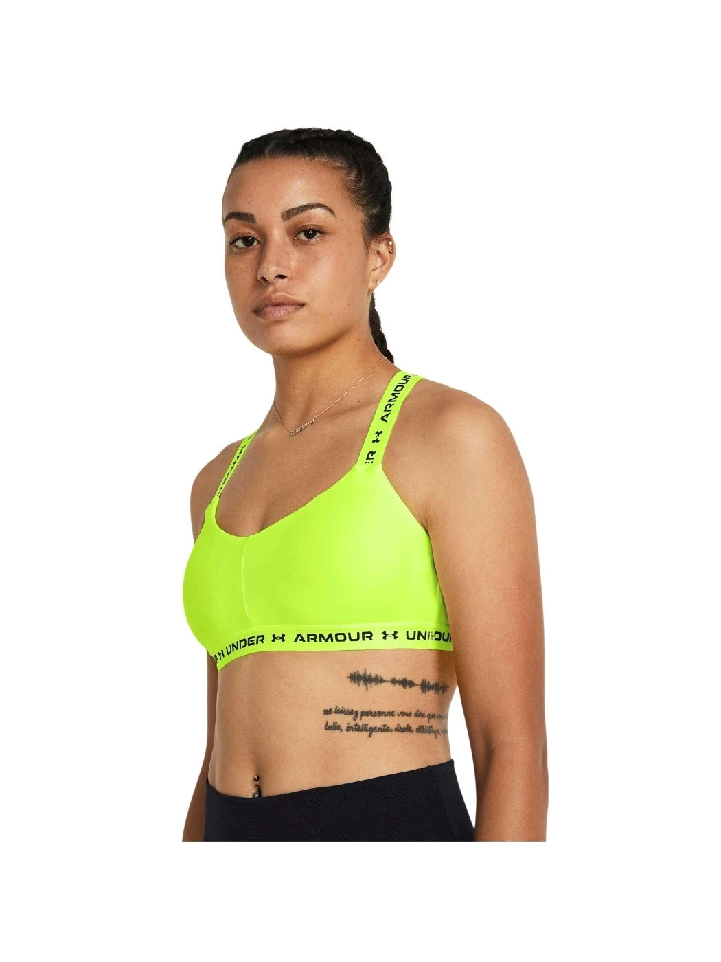 REGGISENO DONNA UNDER ARMOUR CROSSBACK LOW