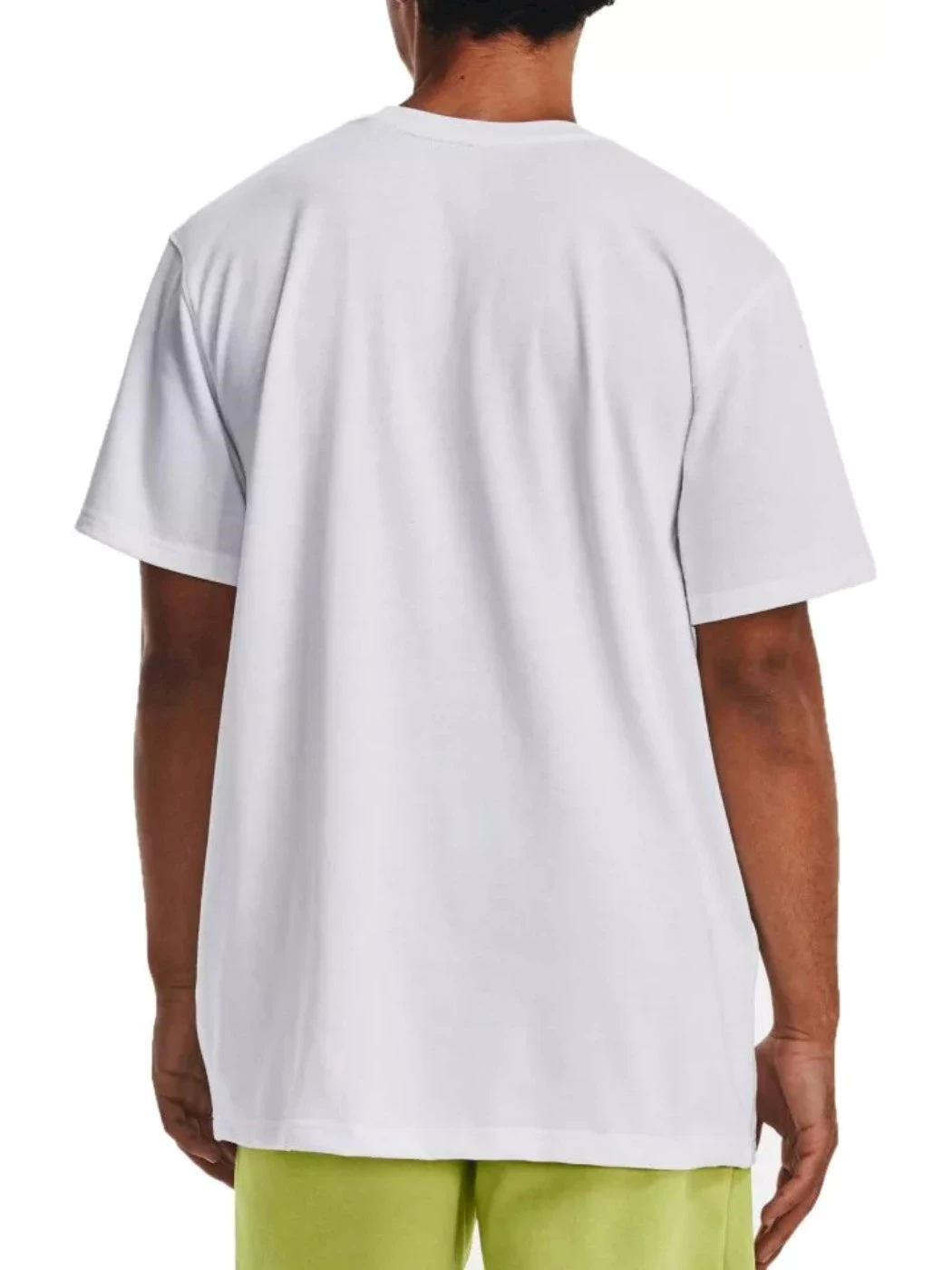 T-SHIRT UNDER ARMOUR LOGO EMBROIDERED HEAVYWEIGHT SS