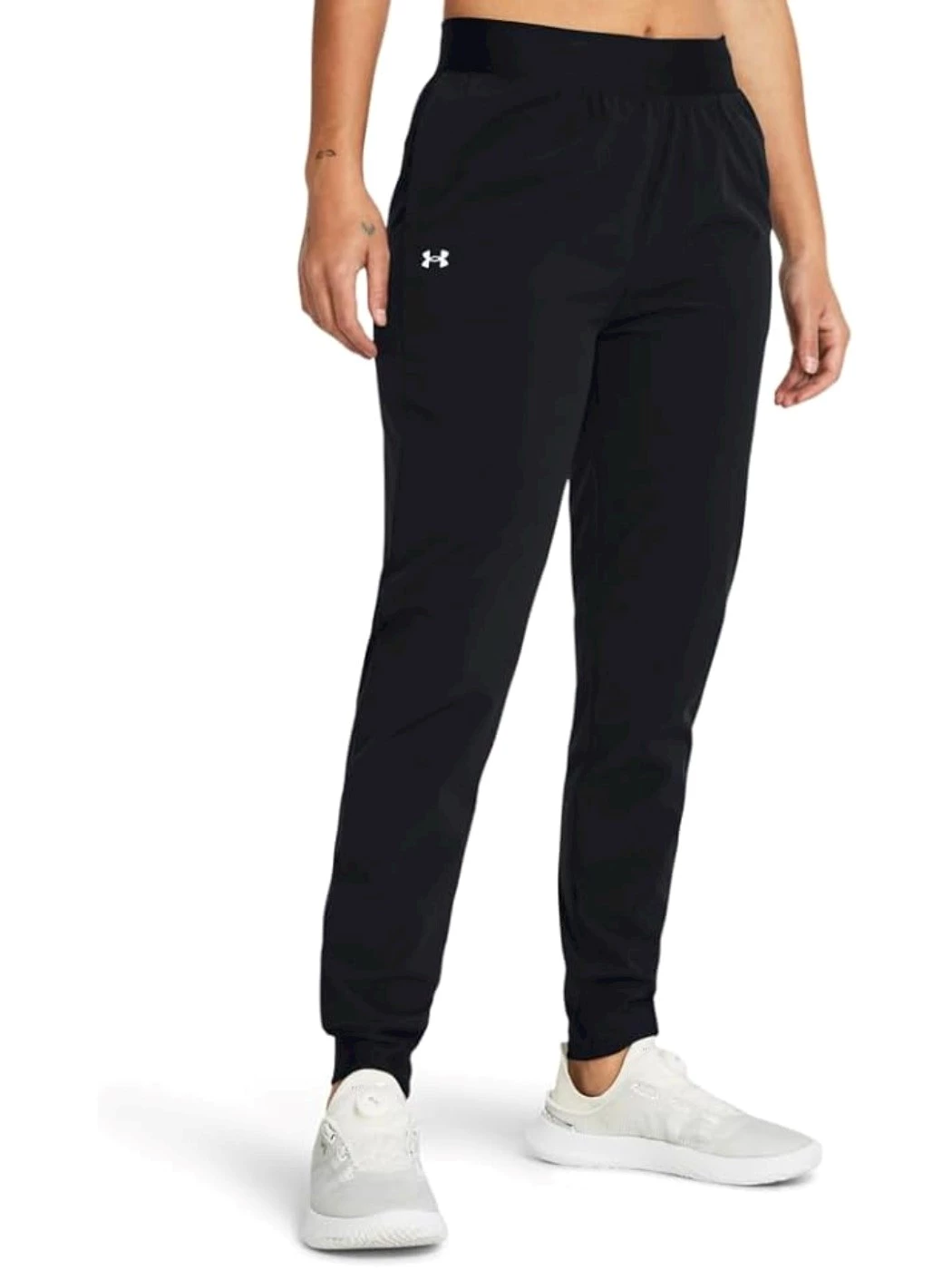 PANTALONI DONNA UNDER ARMOUR RIVAL HI RISE WOVEN PANT