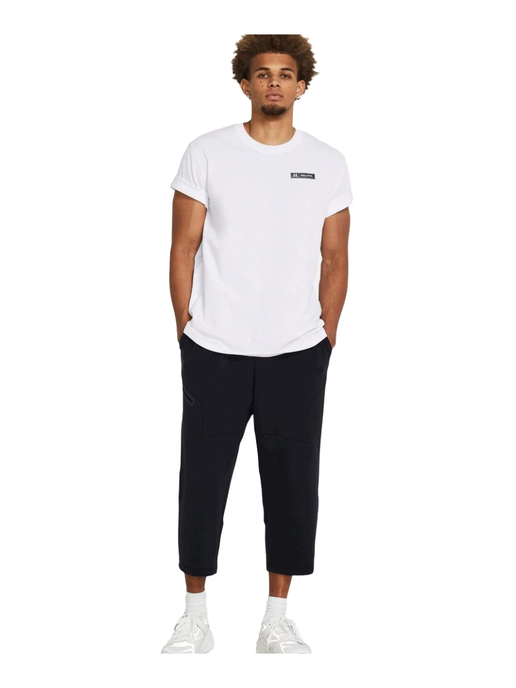 PANTALONE UNDER ARMOUR UNSTOPPABLE FLEECE BAGGY CROP