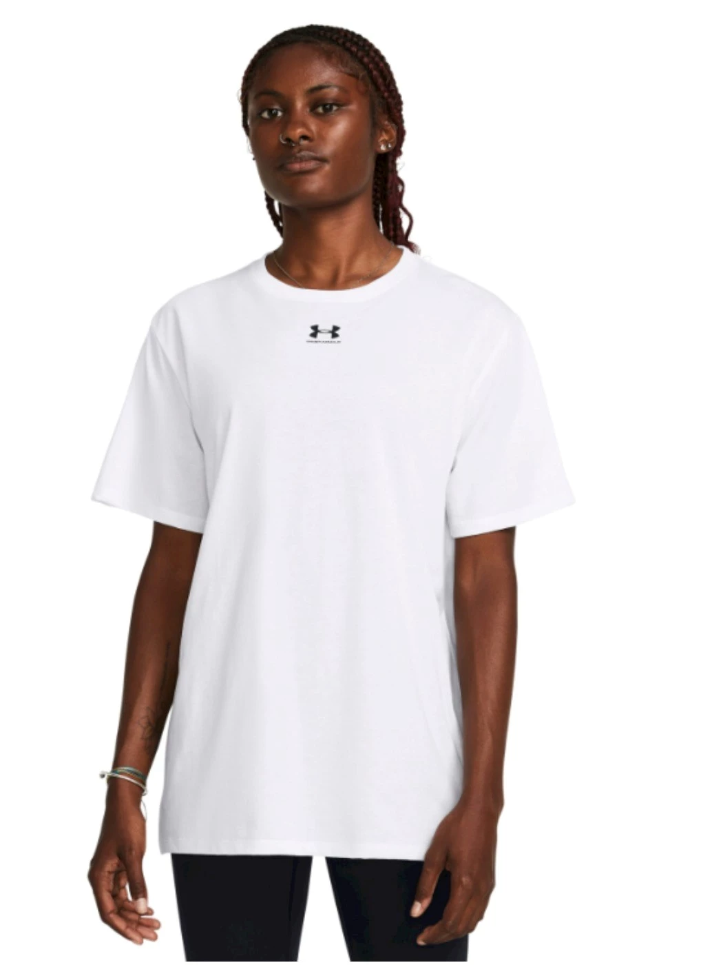 T-SHIRT DONNA UNDER ARMOUR CAMPUS OVERSIZE
