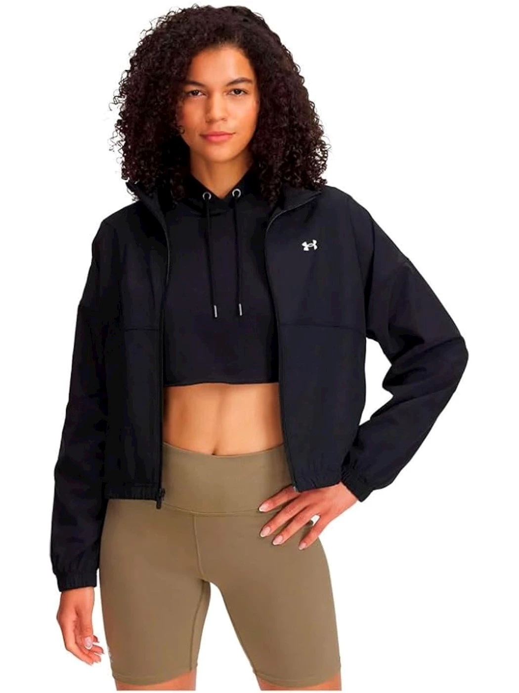 GIACCA DONNA UNDER ARMOUR RIVAL WOVEN JACKET