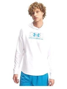 FELPA UOMO UNDER ARMOUR RIVAL TERRY LOGO HOOD