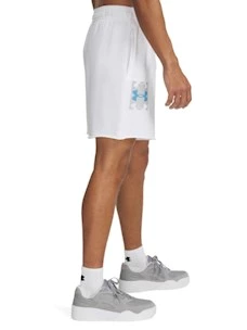 SHORT UOMO UNDER ARMOUR RIVAL TERRY LOGO 8in SHORT