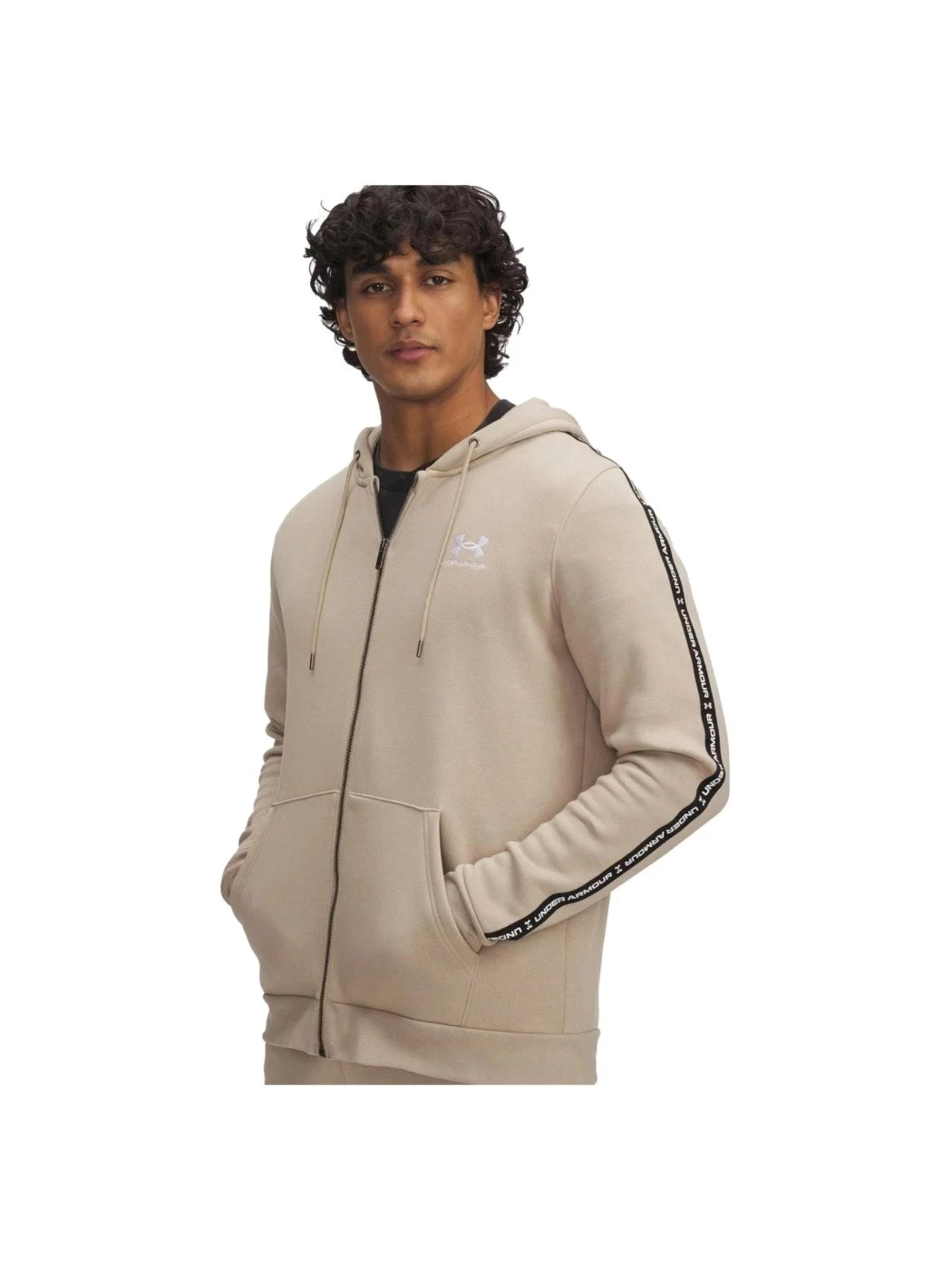 FELPA UNDER ARMOUR ICON FLEECE TAPING FZ HOODIE