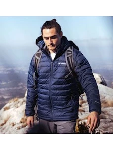 GIACCA UOMO COLUMBIA POWDER LITE HOODED JACKET