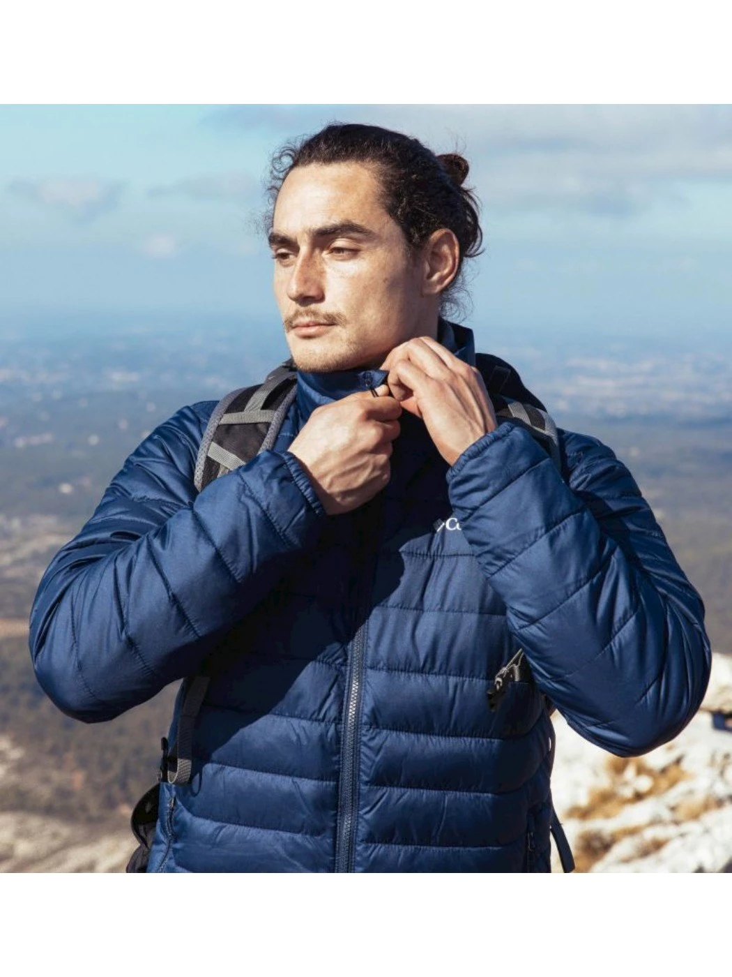 GIACCA UOMO COLUMBIA POWDER LITE HOODED JACKET