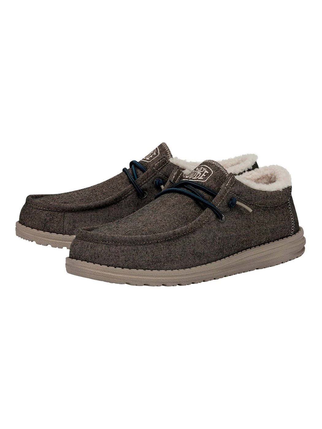 MOCASSINO UOMO HEY DUDE WALLY HERRINGBONE