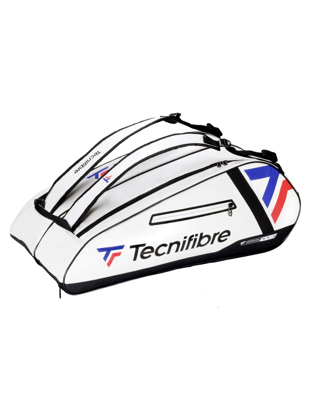 BORSA TENNIS TECNIFIBRE ENDURANCE 12R WHITE TOUR BAG
