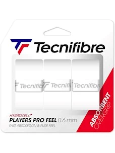 OVERGRIP TECNIFIBRE PLAYERS PRO FEEL BLANC