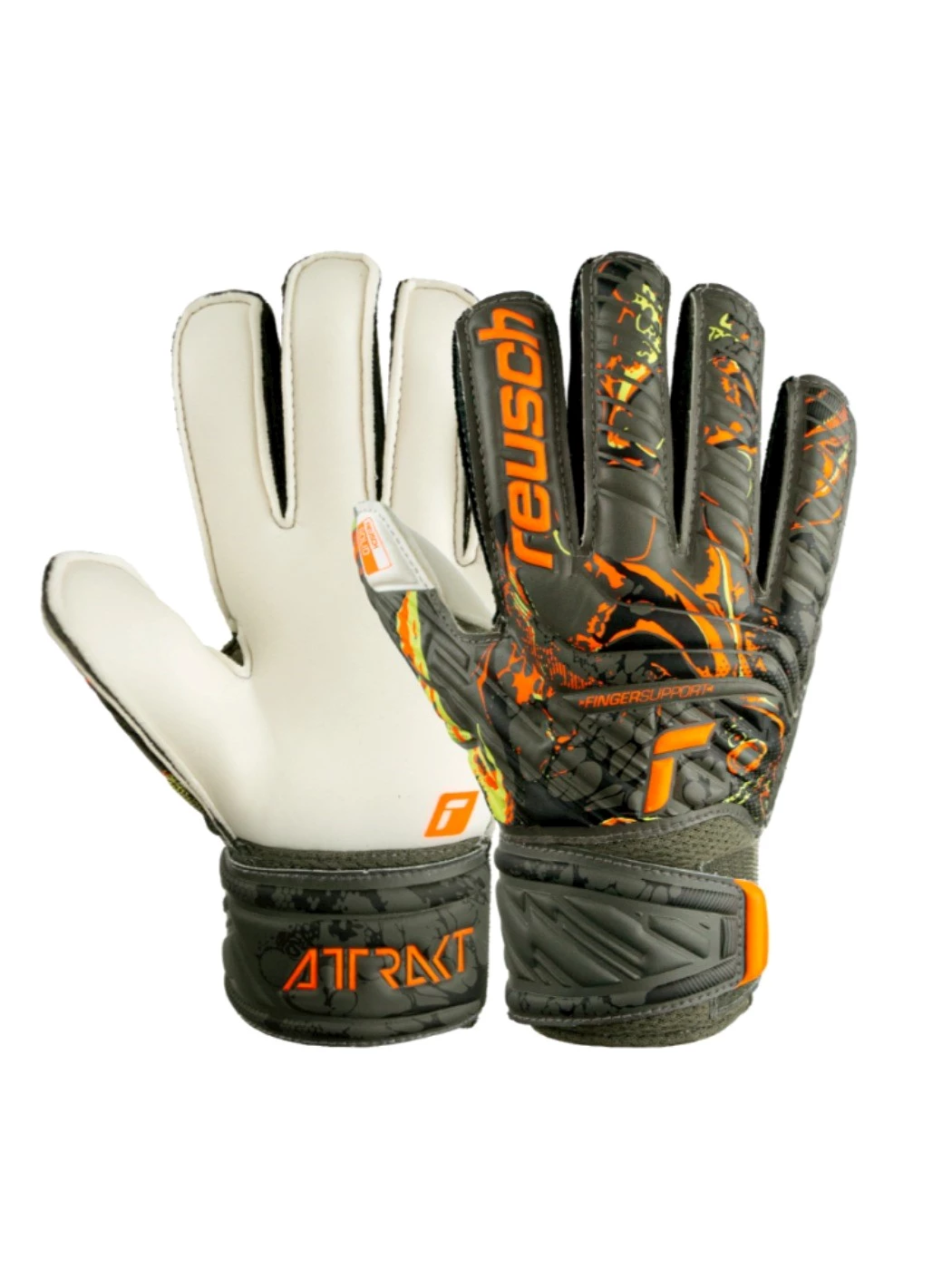 GUANTI BAMBINO PORTIERE REUSCH ATTRAKT SOLID FINGER SUPPORT JR