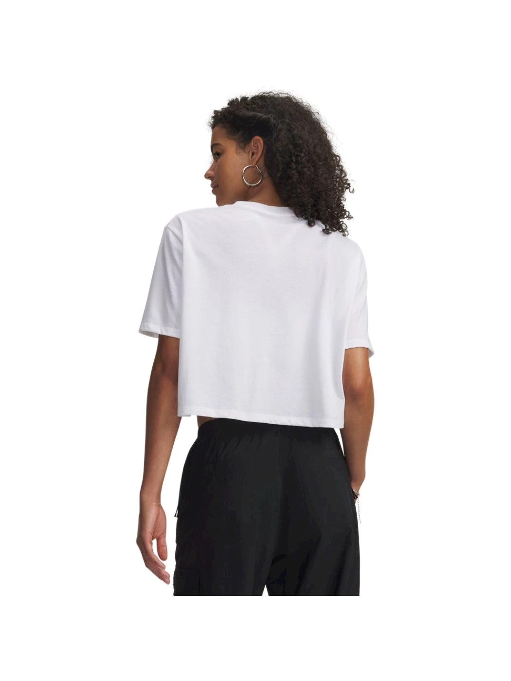 T-SHIRT DONNA UNDER ARMOUR CROP WORDMARK