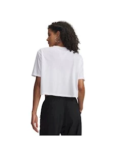 T-SHIRT DONNA UNDER ARMOUR CROP WORDMARK
