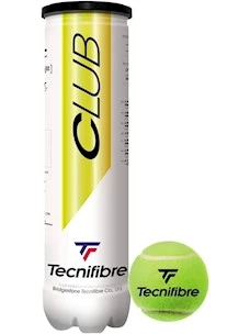 TUBO PALLINE TENNIS TECNIFIBRE CLUB (4 PALLE)