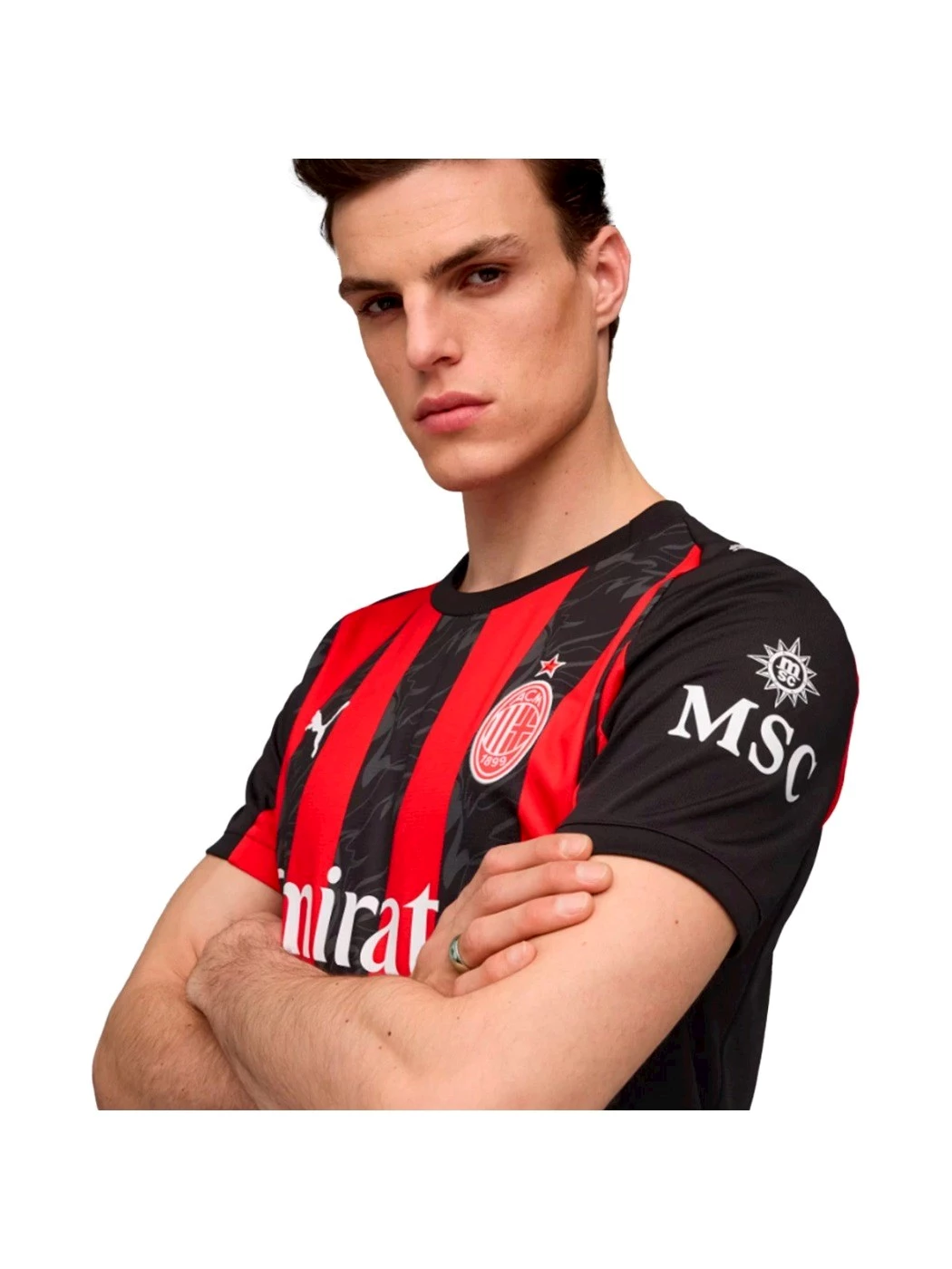 MAGLIA PUMA AC MILAN 2025-2026 HOME JERSEY