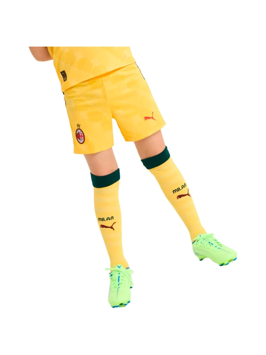 PANTALONCINI BAMBINO PUMA AC MILAN 2025-2026 THIRD SHORTS JR
