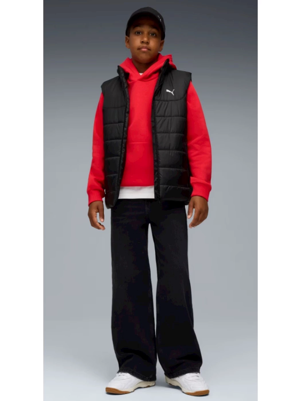 FELPA BAMBINO PUMA AC MILAN FTBLESS HOODIE