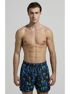 COSTUME MARE BIKKEMBERGS MEDIUM BOARDSHORT REVERSIBILE
