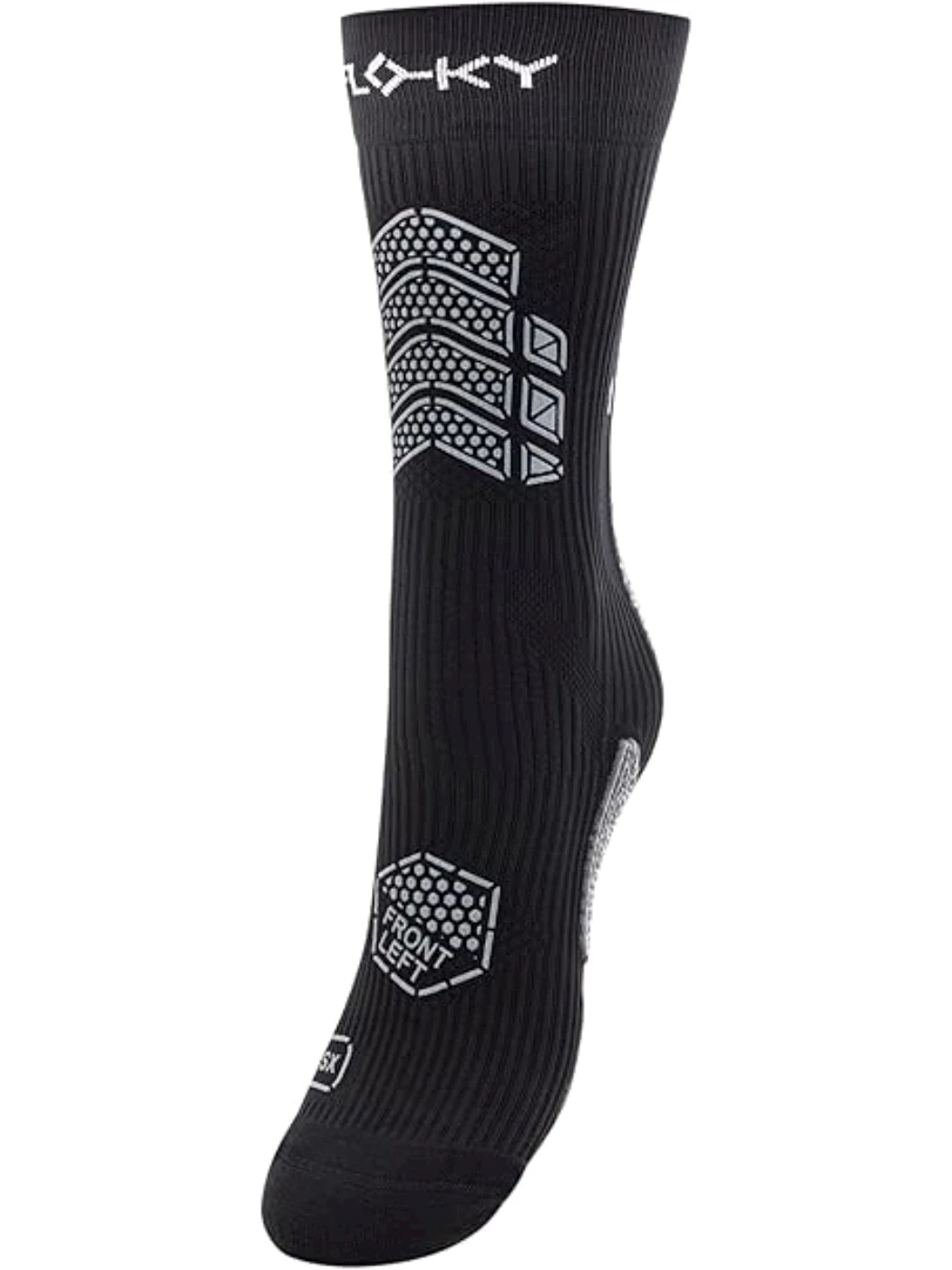 CALZA TECNICA CALCIO FLOKY AXSIST 3D