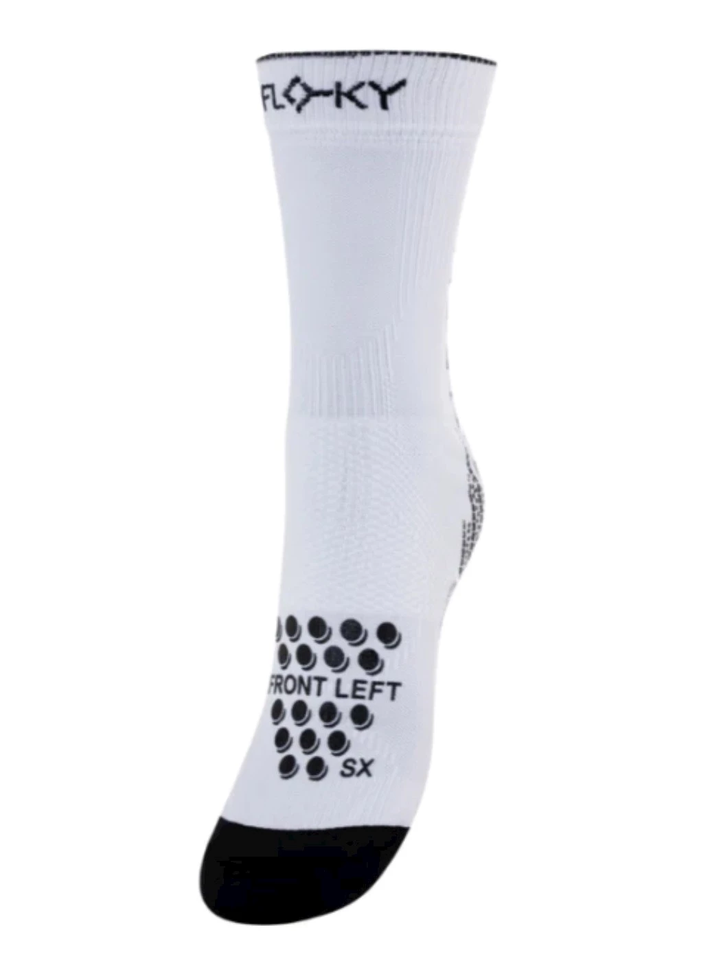 CALZA FLOKY S-MASH 3D XS/S BIANCO