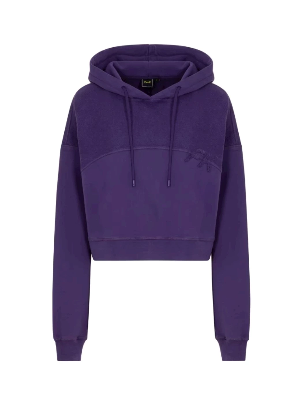FELPA CROP CAPPUCCIO DONNA F**K