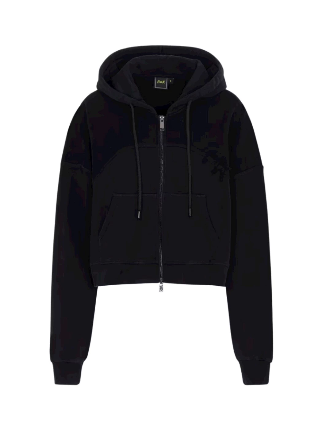 FELPA ZIP CON CAPPUCCIO DONNA F**K