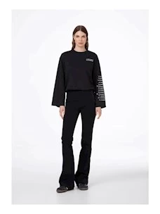 PANTALONE ZAMPA DONNA F**K
