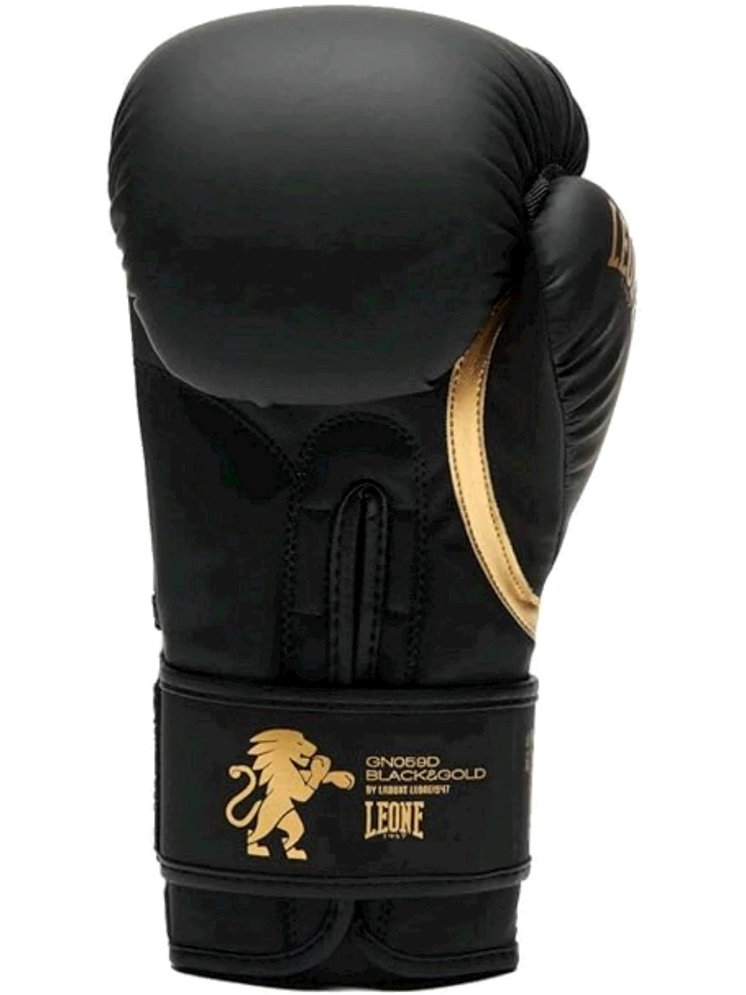 GUANTI BOXE LEONE BLACKGOLD NERO 14OZ