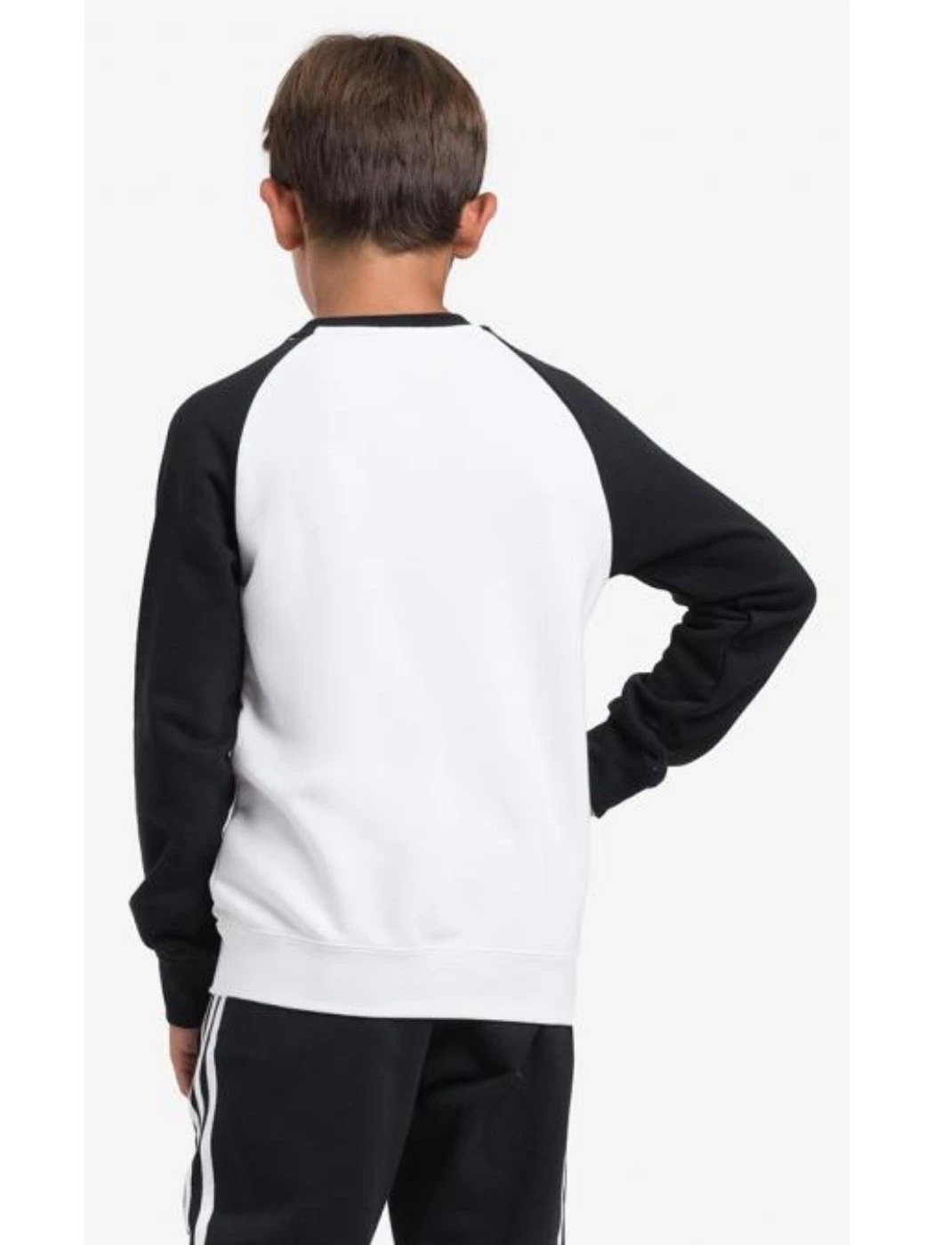 FELPA BAMBINO ADIDAS JUVENTUS BLACK SWEATER 2021/22