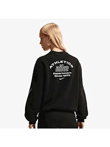 FELPA DONNA NIKE STUDIO FLEECE GRAPHIC PACK