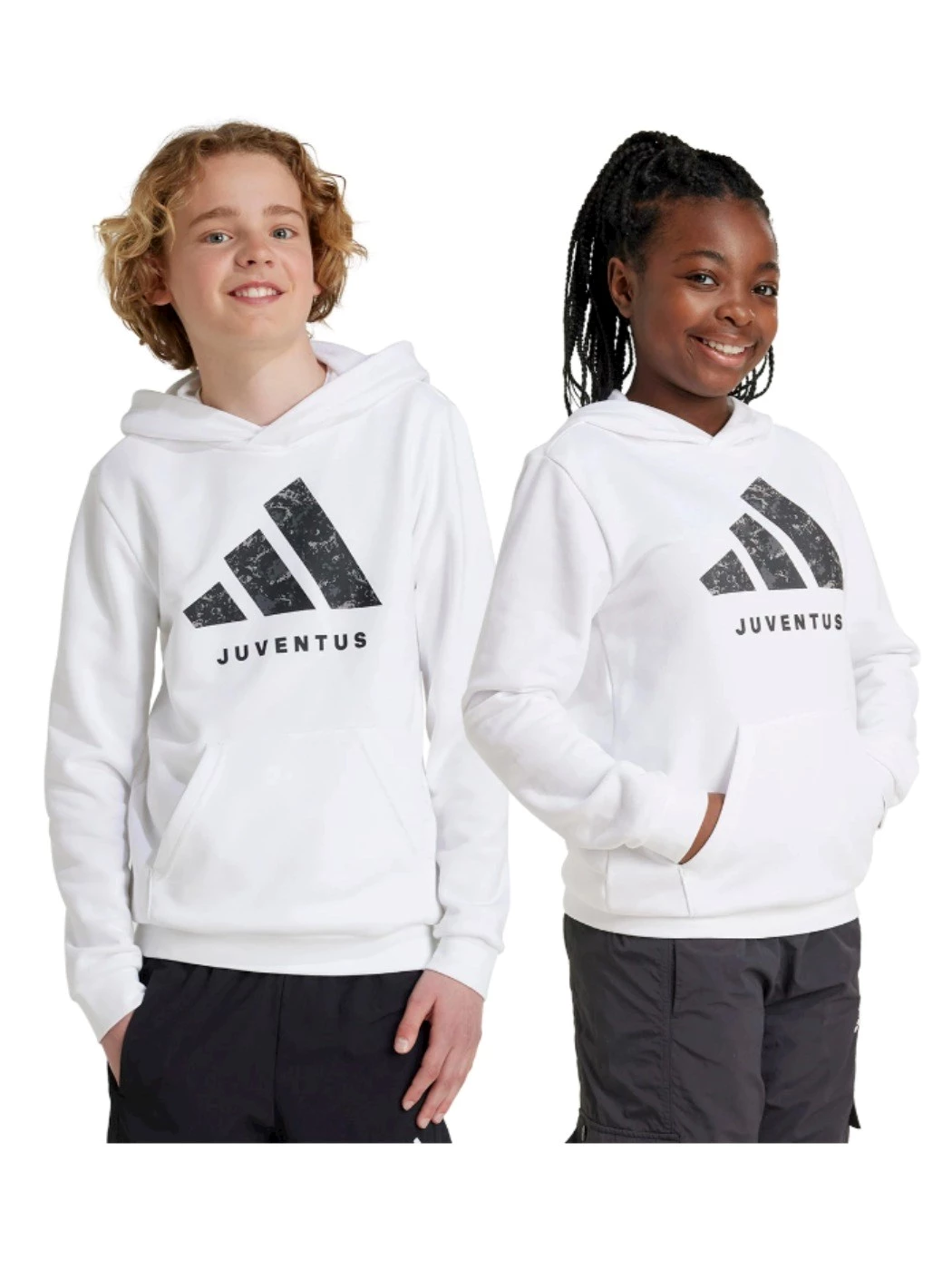 FELPA BAMBINO ADIDAS JUVENTUS KIDS HOODIE