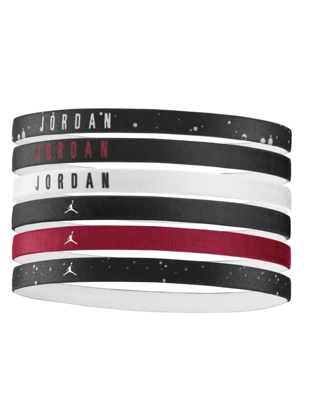 FASCETTE CAPELLI JORDAN HEADBANDS 6 PEZZI