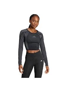 T-SHIRT MANICA LUNGA DONNA ADIDAS SEAMLESS KNITTED LONG SLEEVE