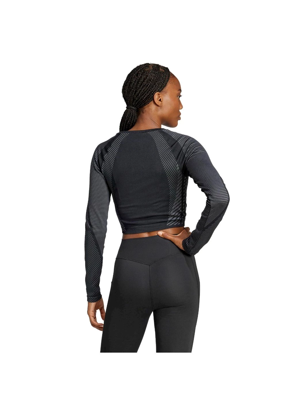 T-SHIRT MANICA LUNGA DONNA ADIDAS SEAMLESS KNITTED LONG SLEEVE