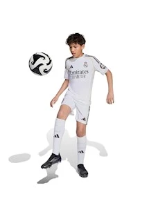 PABTALONCINI ADIDAS BAMBINO REAL MADRID 2025-2026 HOME SHORT JR
