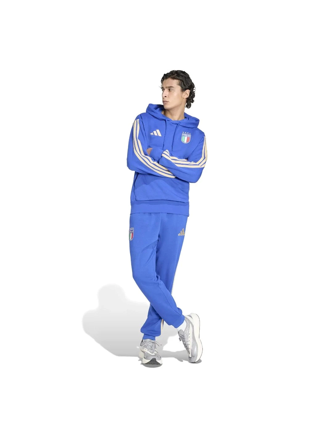 FELPA ADIDAS ITALIA FIGC DNA HOODIE