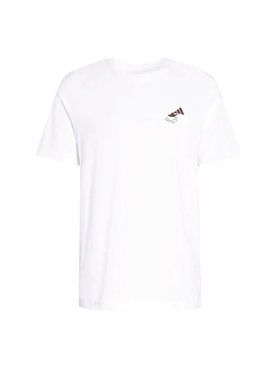 T-SHIRT ADIDAS COFFEE CAFE CHEESECAKE GRAPHIC