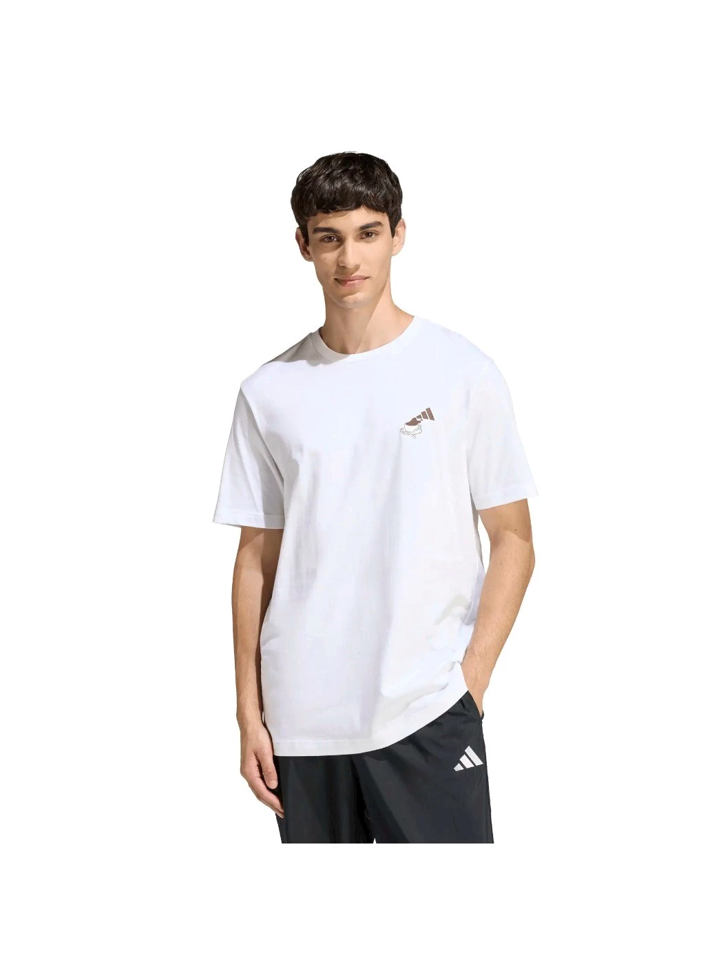 T-SHIRT ADIDAS COFFEE CAFE CHEESECAKE GRAPHIC