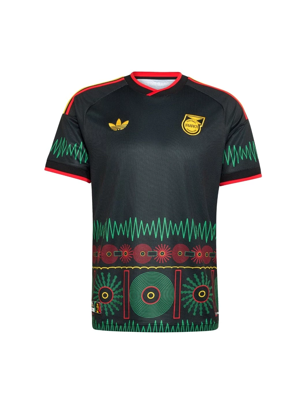 MAGLIA ADIDAS GIAMAICA AWAY JERSEY x BOB MARLEY