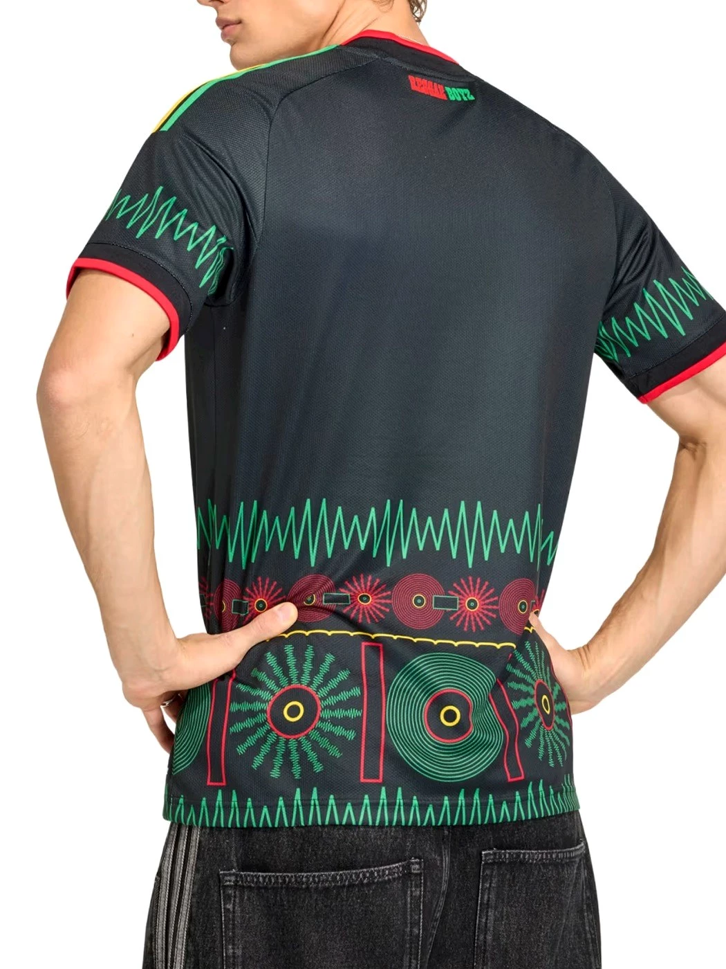 MAGLIA ADIDAS GIAMAICA AWAY JERSEY x BOB MARLEY