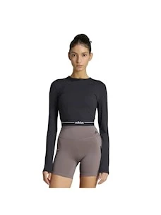 T-SHIRT MANICA LUNGA DONNA ADIDAS HYPERGLAM CROPPED