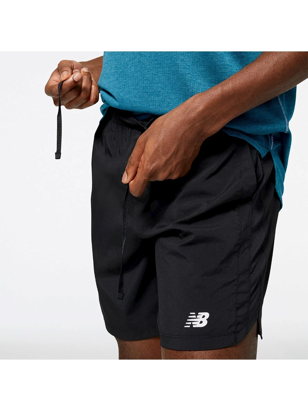 PANTALONCINI UOMO NEW BALANCE ACCELERATE LOGO 7IN SHORT