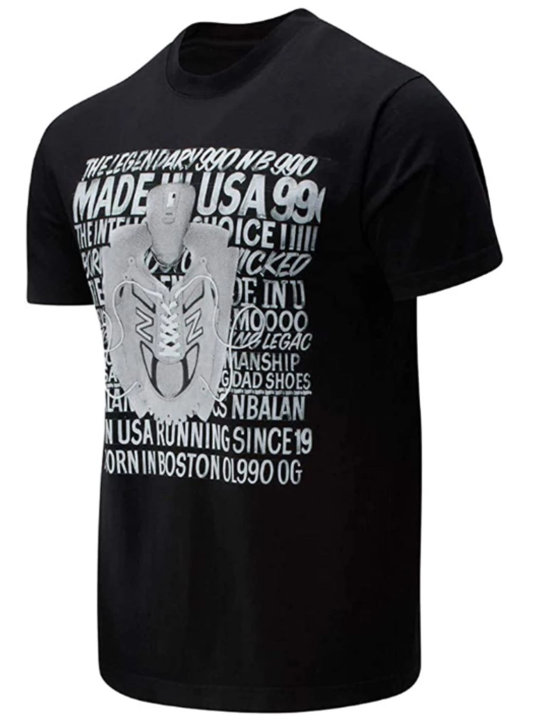 T SHIRT NEW BALANCE ATHLETICS KENJI BUTTERFLY BLACK